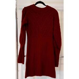 Lulus Women's Chunky Knit Sweater Dress - Size L